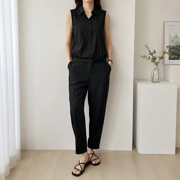 [BUNJANG] Theory Sleeveless Jumpsuit / [85]띠어리 슬리브리스 점프수트