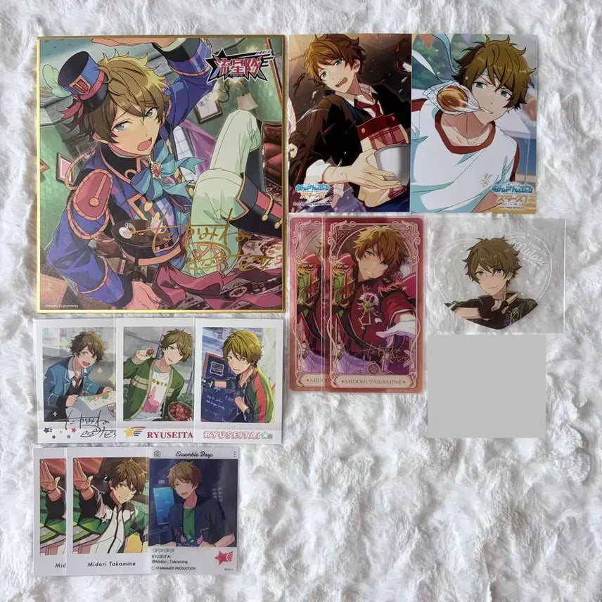[BUNJANG] Ensemble Stars! Ryuseitai Midori Namabromide Clear Card Photocard / 앙스타 유성대 미도리 색지 나마브로마이드 프리즘 클리어카드 포토카드 파샤코레