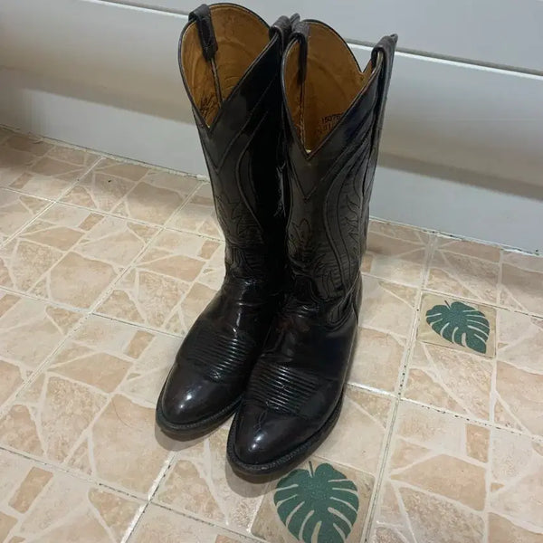 [BUNJANG] Luke Lucy Western Boots / 루케이시 웨스턴부츠
