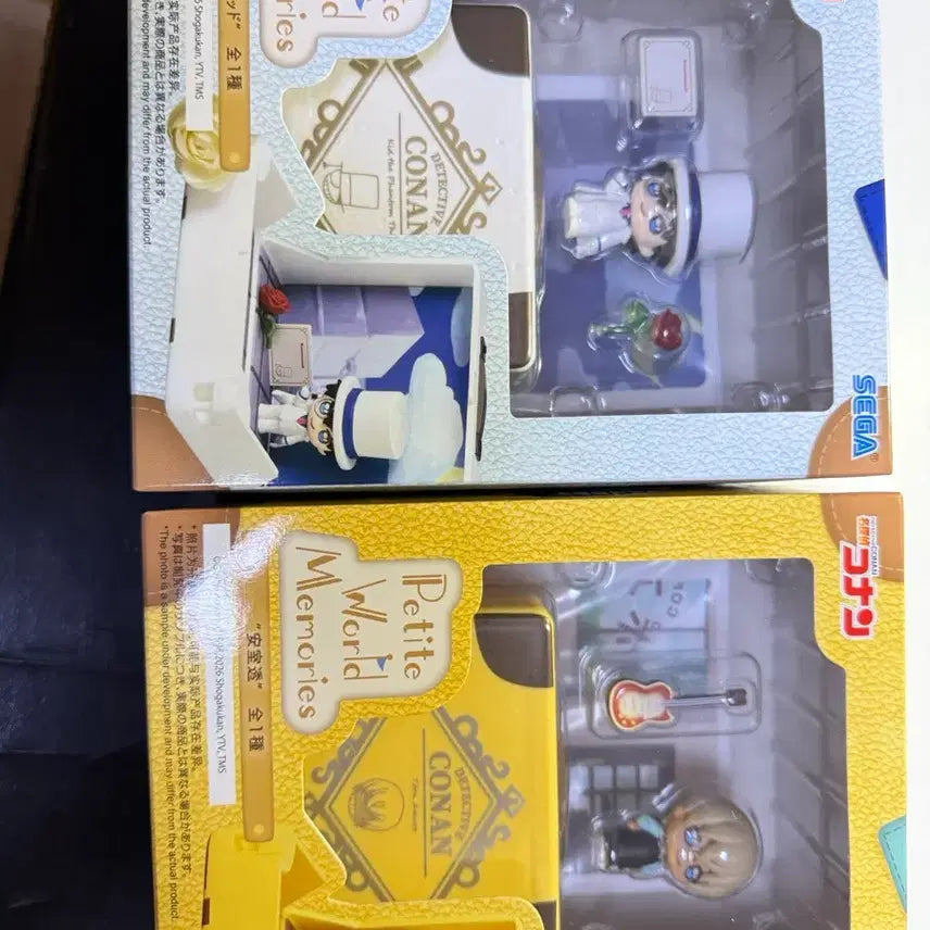 [BUNJANG] Detective Conan Kaito Kid & Toru Amuro Petitramas & Memories Figure Bundle (Sealed) / (미개봉/일괄) 괴도키드, 아무로 토오루 명탐정코난 쁘띠월드 피규어 세가 메모리즈