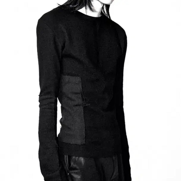 [BUNJANG] Blacksmith Patch Long Sleeve Black / 블랙스미스 패치롱슬리브 Blacksmith
