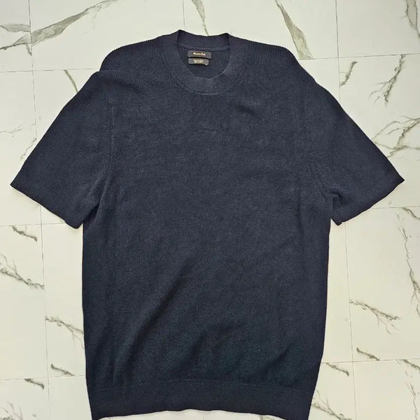 [BUNJANG] Massimo Dutti Men's Knit Short Sleeve XL / Massimo Dutti 남성 니트 반팔 XL