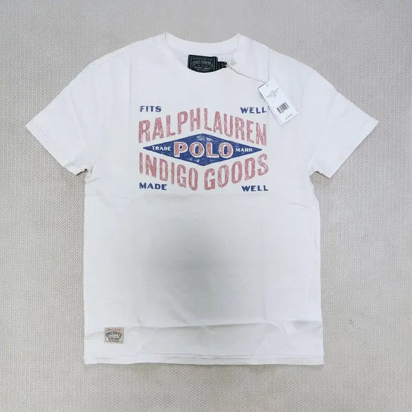 [BUNJANG] Polo Ralph Lauren Classic Fit Graphic Jersey T-Shirt White S / 폴로 랄프로렌 클래식핏 저지 그래픽 티셔츠 S