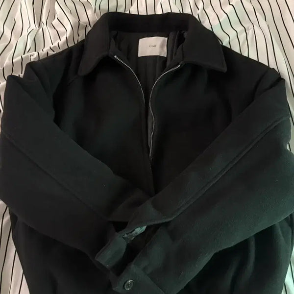[BUNJANG] Craft Wool Blouson Jacket / Craft 울 블루종 자켓