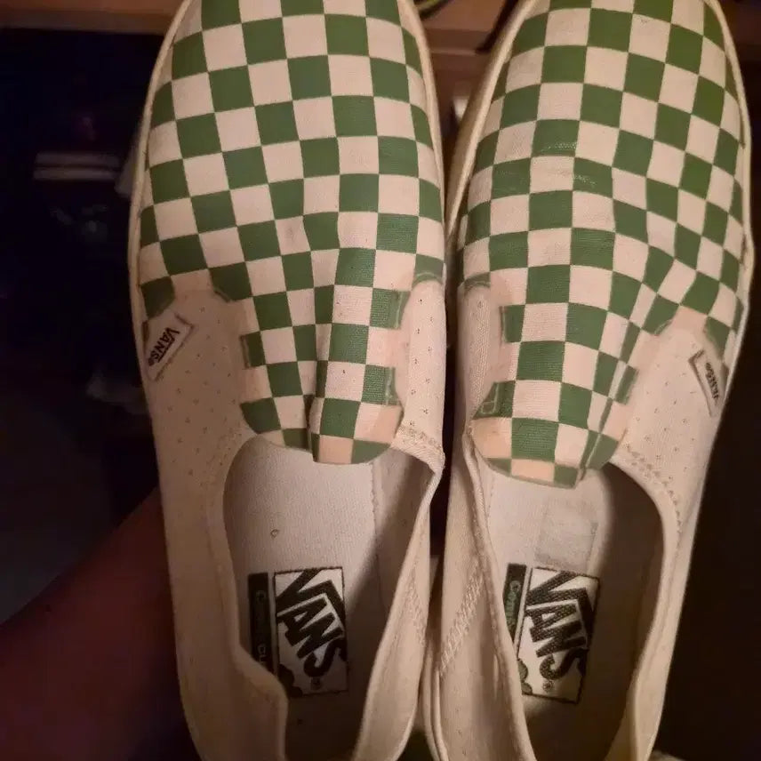[BUNJANG] Vans Checkerboard Slip-On Shoes / 반스 체커보드 슬립온 신발 285 팝니다