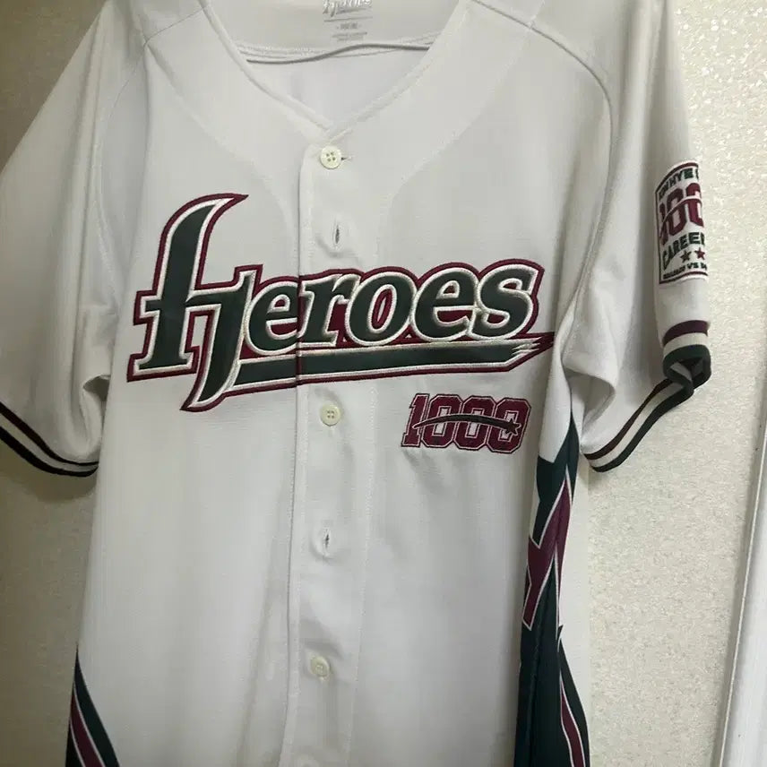 [BUNJANG] Kiwoom Heroes Kim Hye-seong 1000 Hits Jersey Size 95 / 키움히어로즈 김혜성 1000안타 유니폼 95