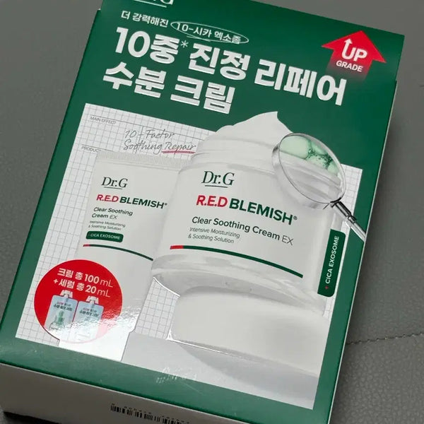 [BUNJANG] Dr.G Red Blemish Clear Soothing Cream EX Special Set / [새상품] 닥터지 레드 블레미쉬 클리어 수딩 크림 EX 기획