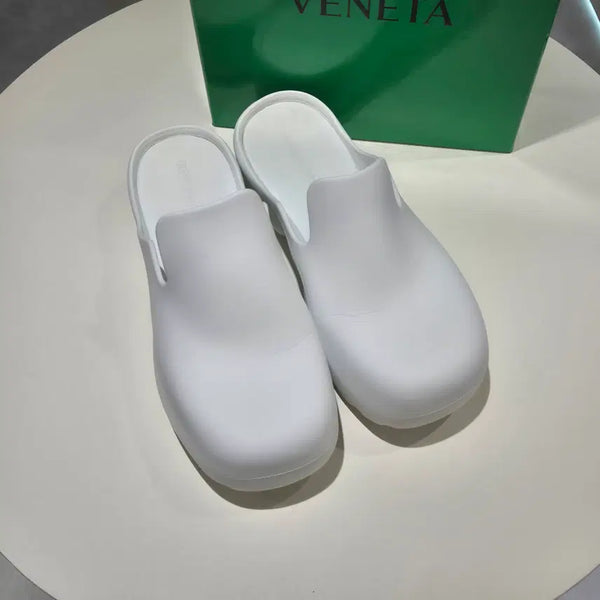 [BUNJANG] Bottega Veneta Rubber Flash Clog Sandals Chalk White / (41)보테가베네타 러버 플래시 클로그 샌들 초크 화이트