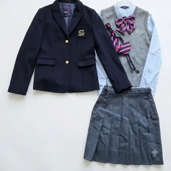 [BUNJANG] Seoul Songgok Girls' High School Autumn/Winter Uniform Set / 예쁜 여자교복 춘추동계용 교복세트d182(서울송곡여고)