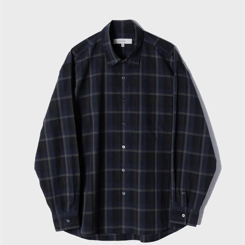 [BUNJANG] Firstfloor Check #2 Autumn Leaves Shirt / 46) 퍼스트플로어 셔츠 체크 #2 낙엽