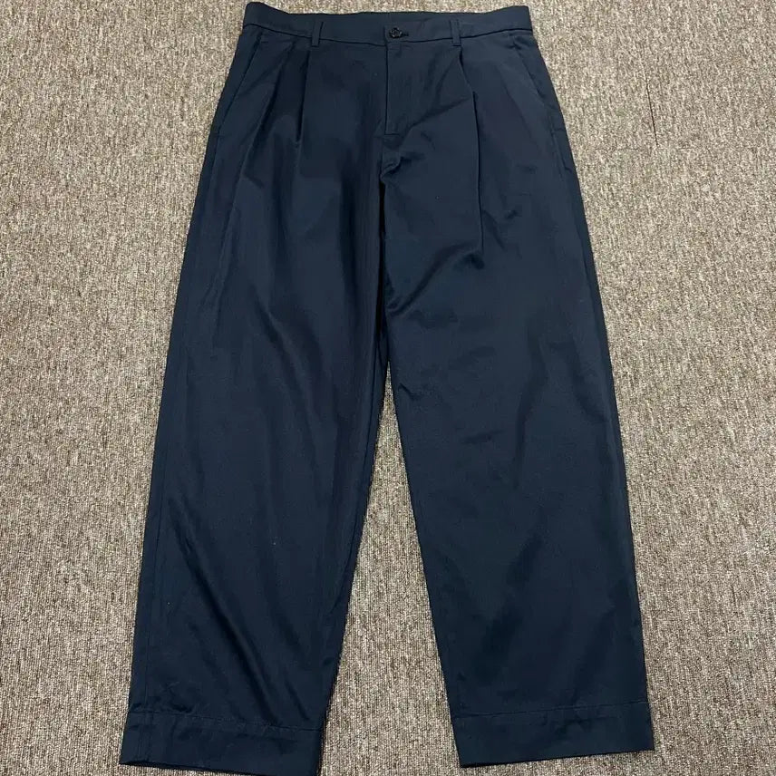 [BUNJANG] Brown Yak Navy Cotton Pants Size 5 / 브라운야드 네이비 코튼 팬츠 5사이즈