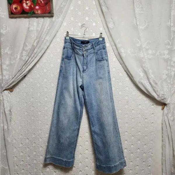 [BUNJANG] Recov Wide Leg Jeans (Women's Size 28-29) / 레코브 와이드청바지 여성28~29