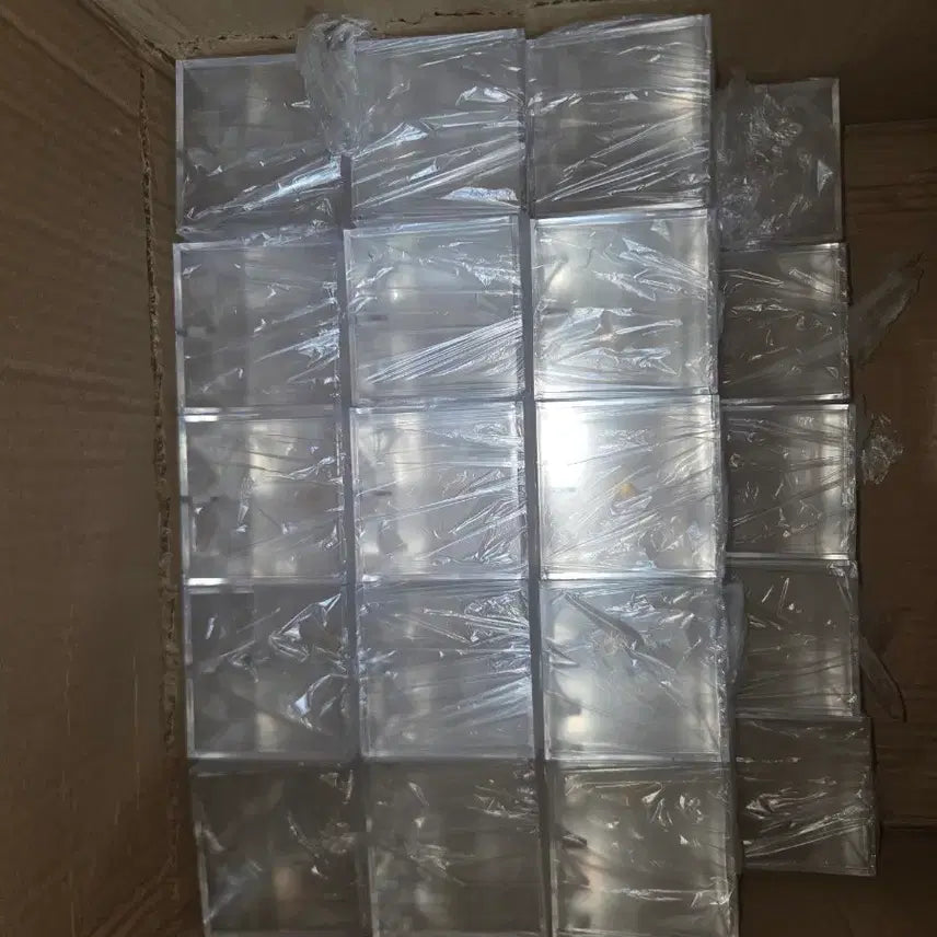[BUNJANG] Premium Transparent Baseball Display Cases - Set of 40 / 야구공케이스 40개