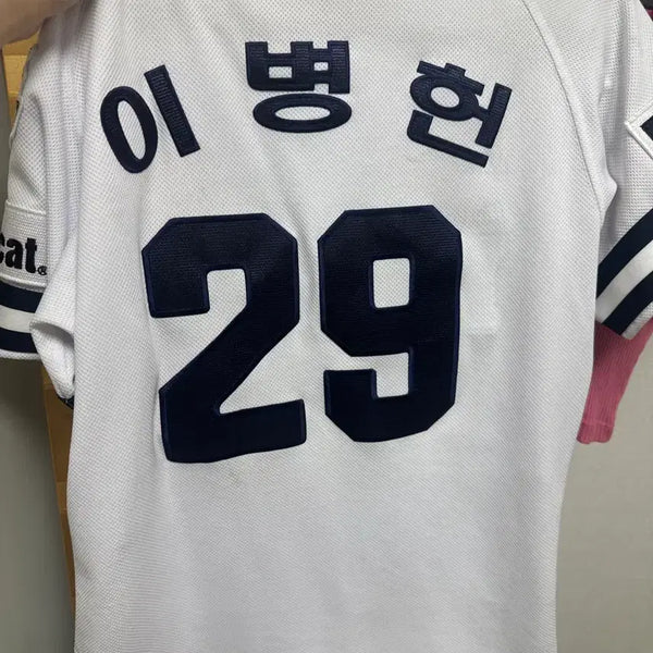 [BUNJANG] Doosan Bears Retro Baseball Jersey - Lee Byung-heon Marked / 두산베어스 레트로 유니폼