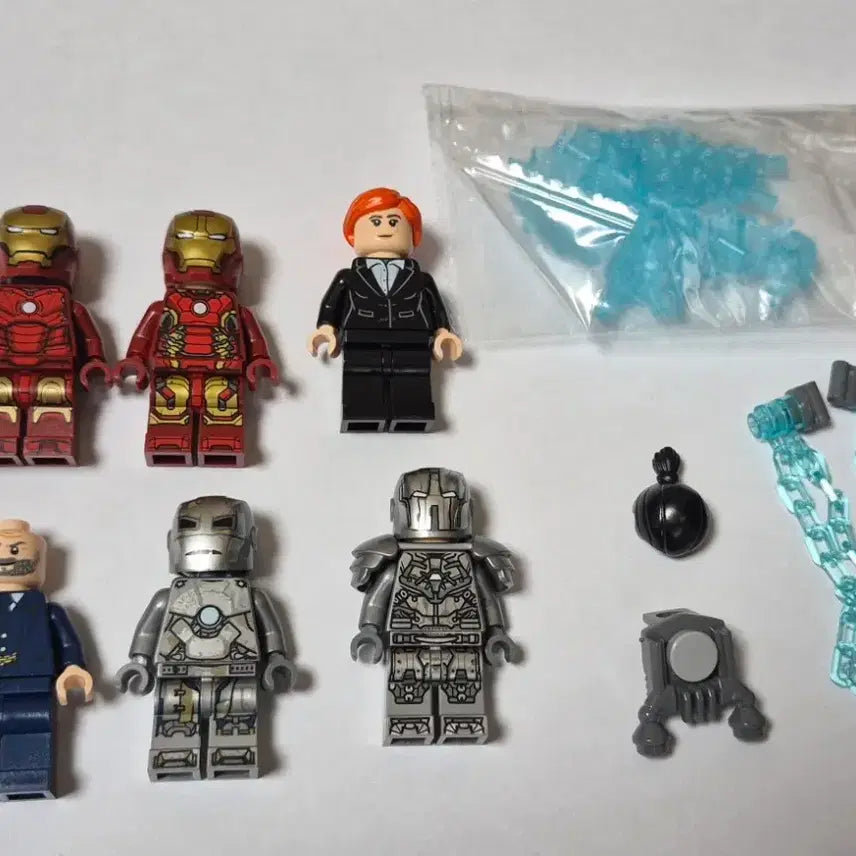 [BUNJANG] Lego Iron Man Figure Bundle Set / 레고 아이언맨 피규어 일괄