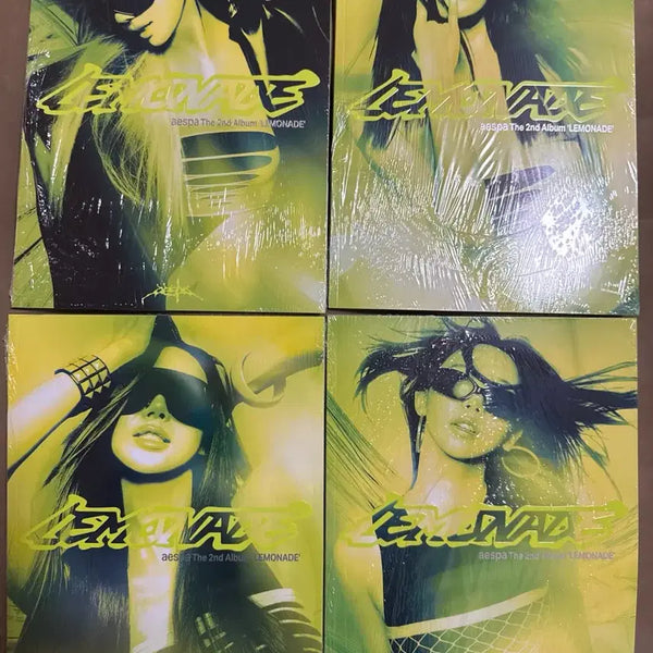[BUNJANG] aespa 2nd Album Lemonade Acid Ver. Bundle Set / 에스파 aespa 2집 앨범 레모네이드 LEMONADE acid ver.