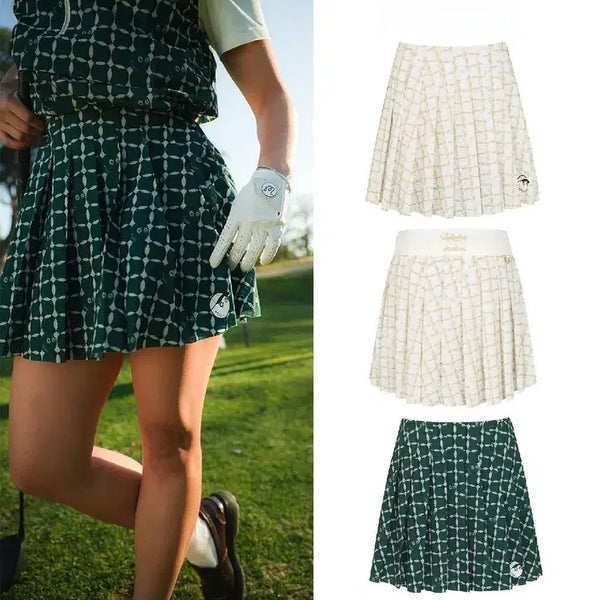 [BUNJANG] Malbon Pleated Skirt / MALBON 말본 스커트 주름 치마