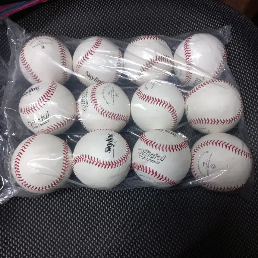 [BUNJANG] Skyline PK Baseball 12-Set R-Grade / 스카이라인 PK 야구공 12개 세트 R등급