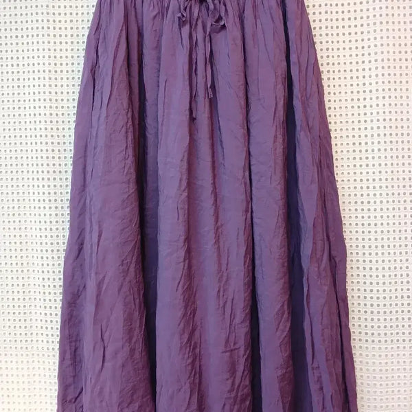 [BUNJANG] Purple Long Skirt XL / 퍼플 롱 스커트 XL