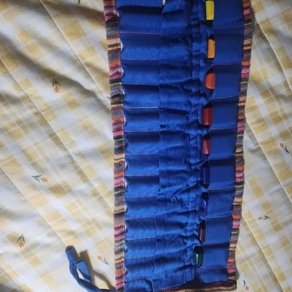[BUNJANG] Stockmar Crayon Case with Crayons / 스토크마 크레용과 크레용 보관용 필통