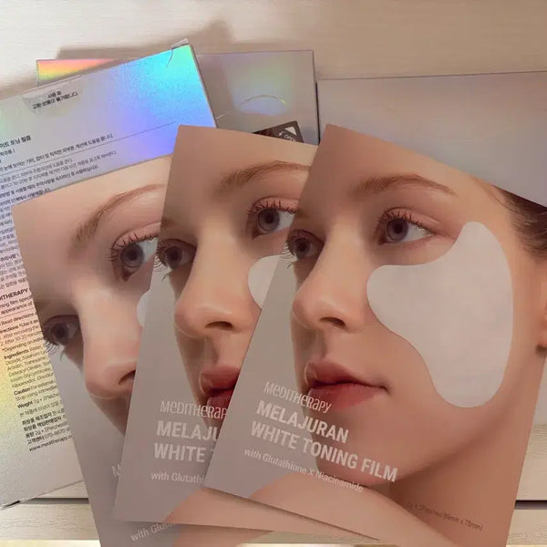 [BUNJANG] Medi-Therapy Melajuran White Toning Film 18 Sheets / 메디테라피 멜라쥬란 화이트 토닝 필름 18매