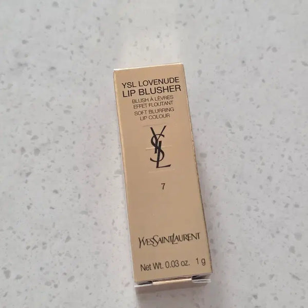 [BUNJANG] Yves Saint Laurent Love Nude Lip Blusher No. 7 Illicit Nude Miniature / 입생로랑 러브누드 립 블러셔 7호 일리싯 누드 미니어처