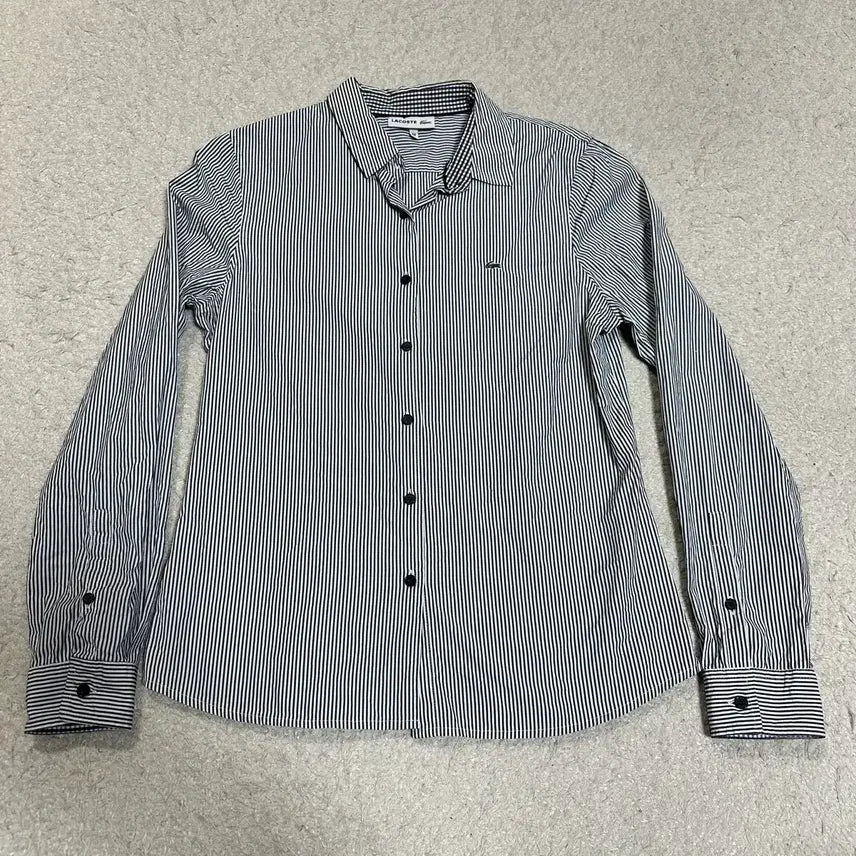 [BUNJANG] Lacoste Striped Shirt Women's Size 95 / 라코스테 스트라이프 셔츠 여성 95