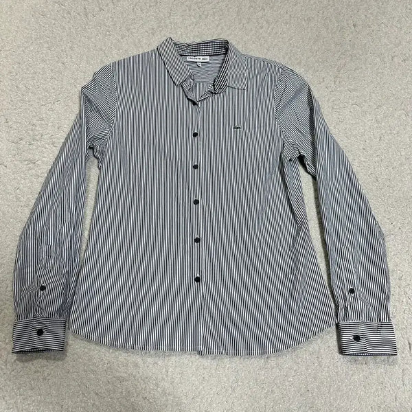[BUNJANG] Lacoste Striped Shirt Women's Size 95 / 라코스테 스트라이프 셔츠 여성 95