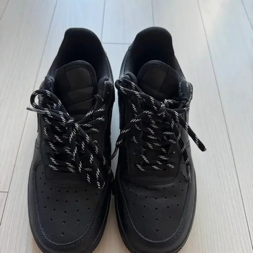 [BUNJANG] Nike Air Force 1 '07 All Black Sneakers / 나이키 올검포스