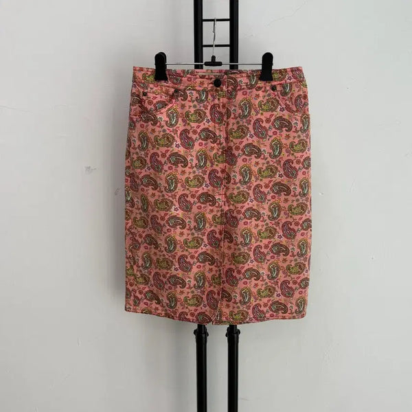 [BUNJANG] Etro Paisley Pattern Midi Skirt / 정품 ETRO 에트로 스커트
