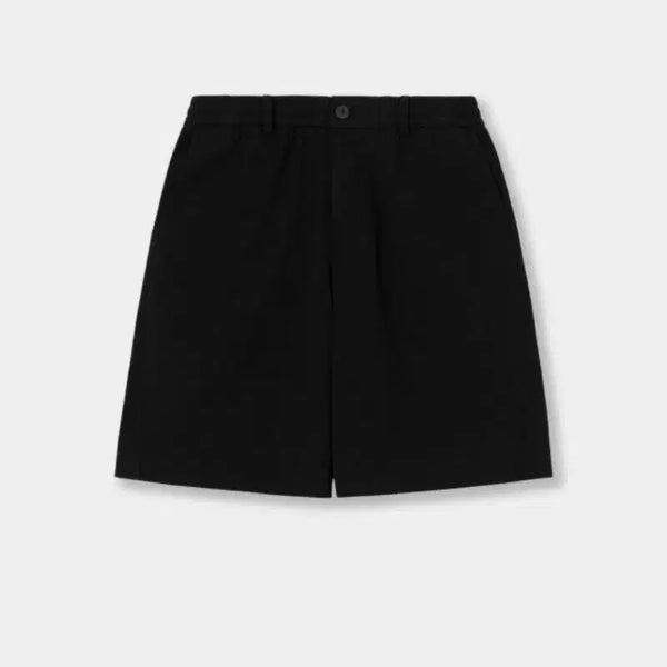 [BUNJANG] Solid Homme Wrinkle Shorts Black / [30] 솔리드옴므 크링클 쇼츠 블랙
