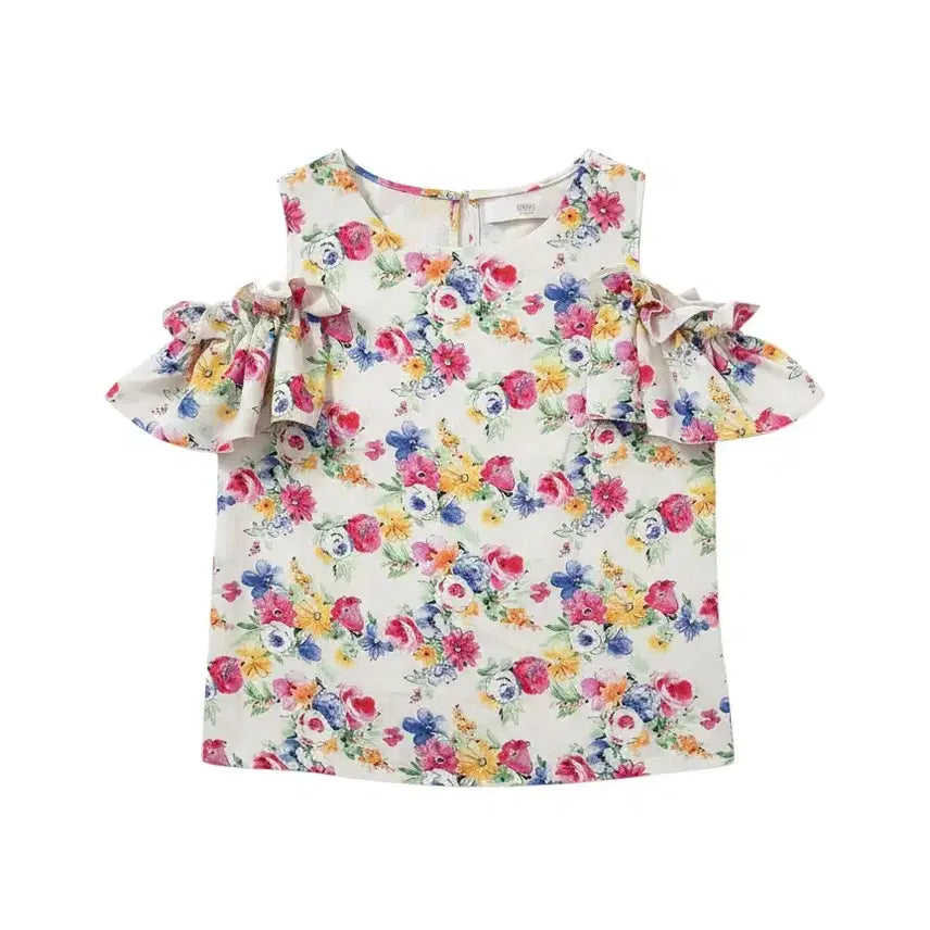 [BUNJANG] Tocco Collection Floral Blouse / 여성F/ JAPAN tocco 컬렉션 꽃 블라우스 빈티지킹