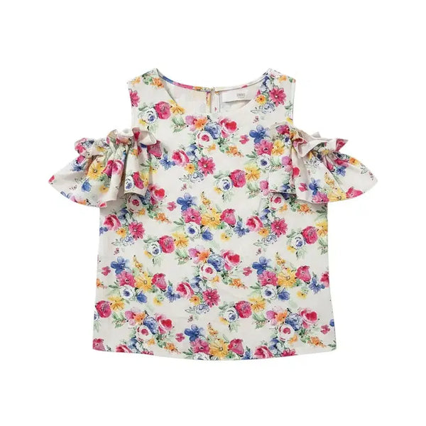 [BUNJANG] Tocco Collection Floral Blouse / 여성F/ JAPAN tocco 컬렉션 꽃 블라우스 빈티지킹