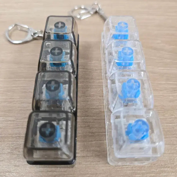 [BUNJANG] Keycap Keychain Set (3 pcs) / 키캡 키링 임의로 3개 1만원 택포
