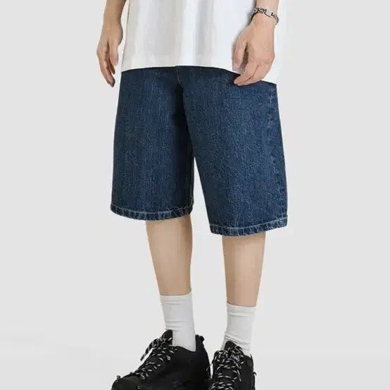 [BUNJANG] Modnine Ghost Snow Bermuda Pants / 모드나인 고스트 스노우 버뮤다 팬츠