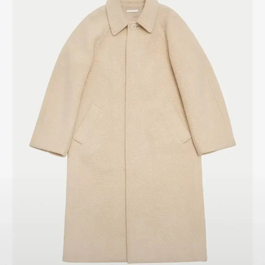 [BUNJANG] AMOMENTO Boucle Raglan Coat Butter / 아모멘토 부클 래글런 코트 버터 AMOMENTO BOUCLE RAGLAN COAT