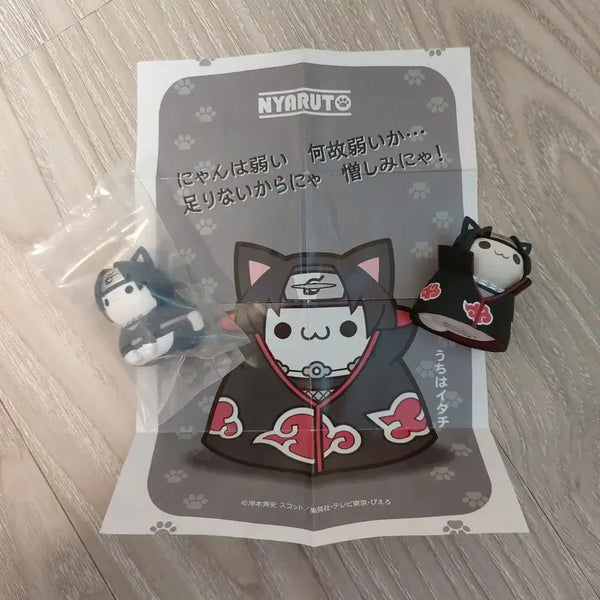[BUNJANG] Naruto Itachi Megacat Figure Set (Akatsuki & Anbu) / 나루토 이타치 메가캣 피규어 2종 일괄