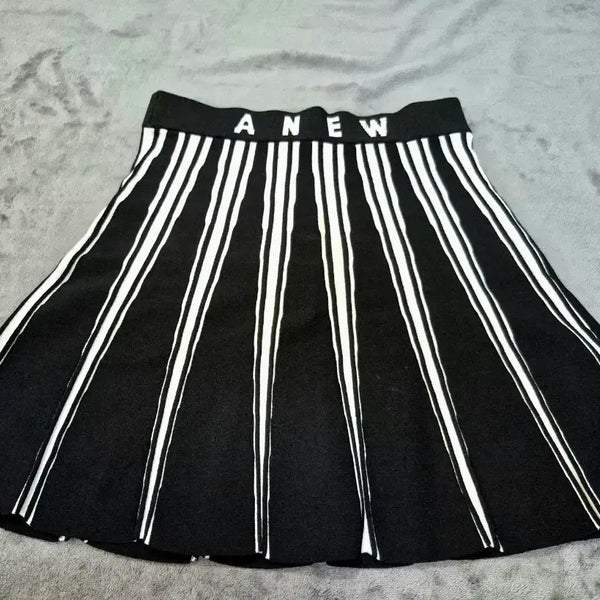 [BUNJANG] AneWomensew Knit Pleated Golf Skirt XS / [정품S급] 어뉴 여성 니트 플리츠 골프 스커트 XS(44~55)