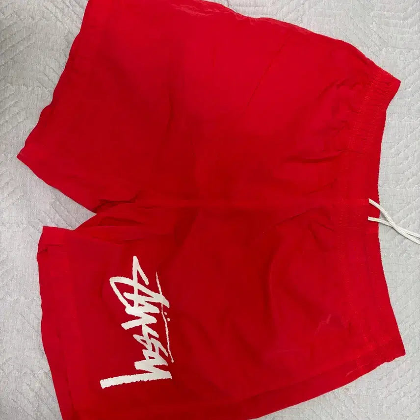 [BUNJANG] Nike Stussy Water Shorts Red M / 나이키 스투시 워터 쇼츠 레드 m