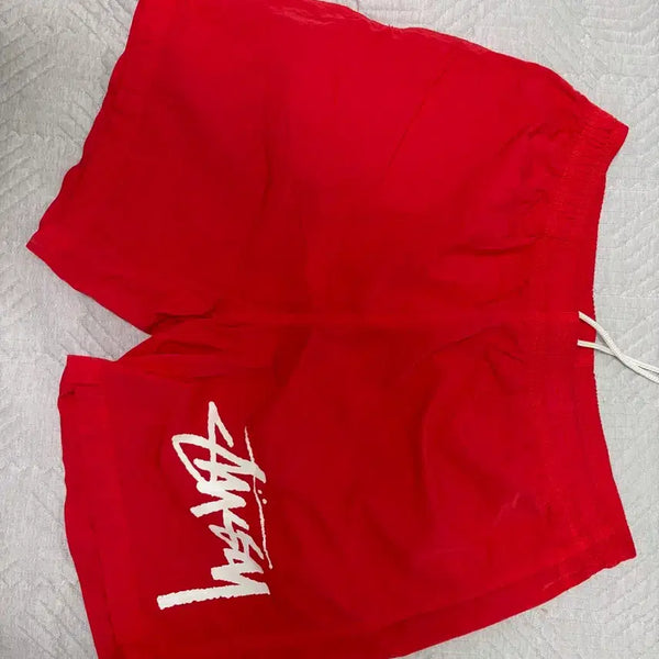 [BUNJANG] Nike Stussy Water Shorts Red M / 나이키 스투시 워터 쇼츠 레드 m
