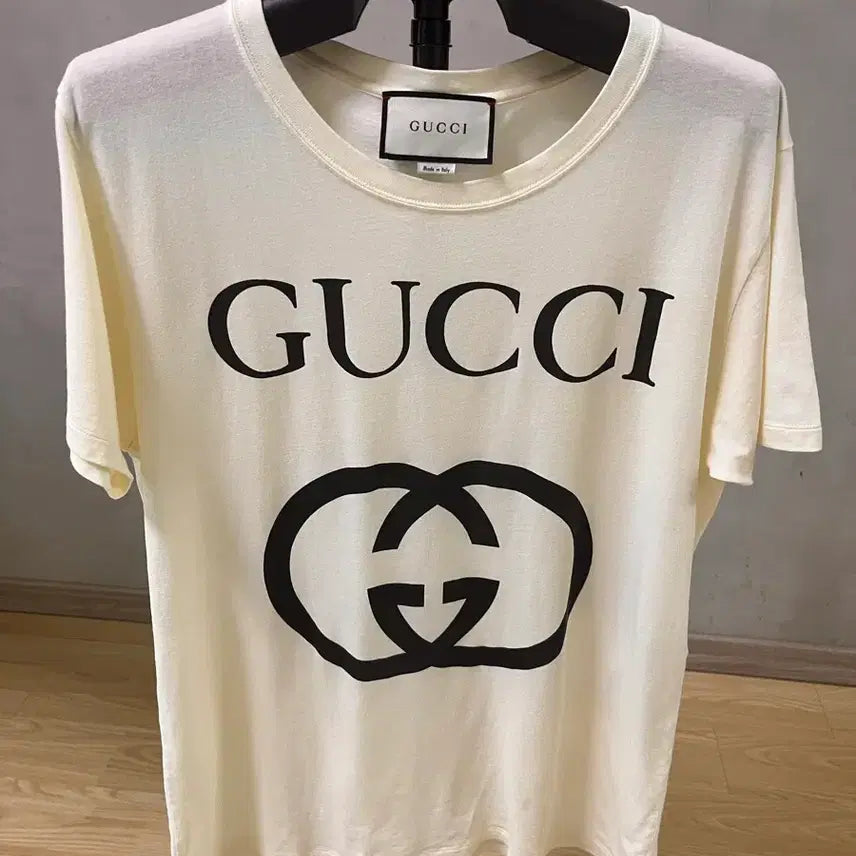 [BUNJANG] Gucci Interlocking Short Sleeve T-Shirt / 구찌 인터로킹 반팔