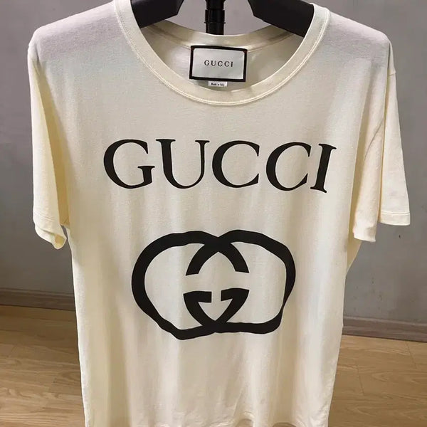 [BUNJANG] Gucci Interlocking Short Sleeve T-Shirt / 구찌 인터로킹 반팔