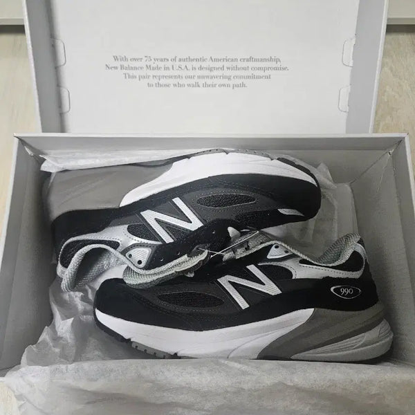[BUNJANG] New Balance 990v6 Black (W990BK6-D) 225mm / 뉴발란스 990v6 블랙 225mm 새상품