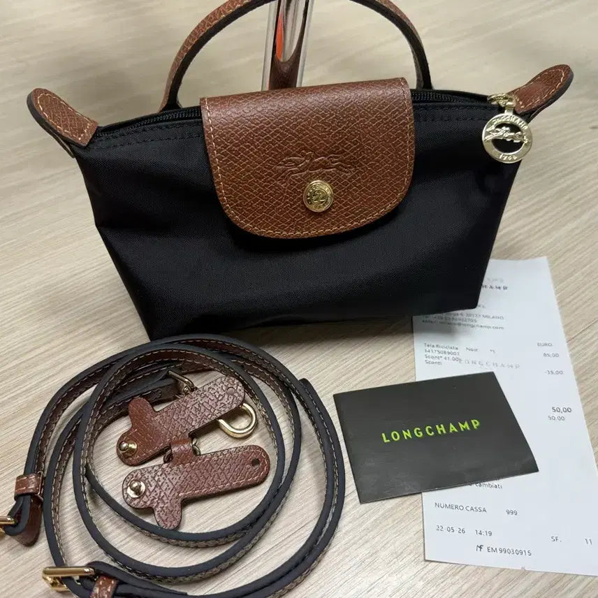 [BUNJANG] Longchamp Mini Bag Black / 촬영용 정품 롱샴 미니백 블랙 팔아요