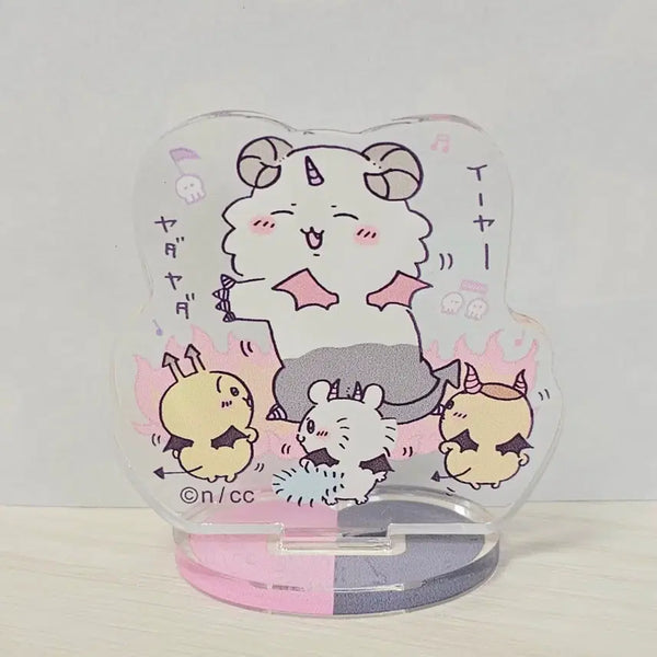 [BUNJANG] Chiikawa Angel & Devil Acrylic Stand Usagi, Momonga, Kurimanju, Anoko / 치이카와 천사악마 아크릴스탠드 우사기 모몽가 쿠리만쥬 아노코