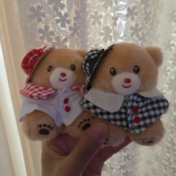 [BUNJANG] Cute Bear Couple Keychain Set / 귀여운 곰인형 커플세트 키링 새상품