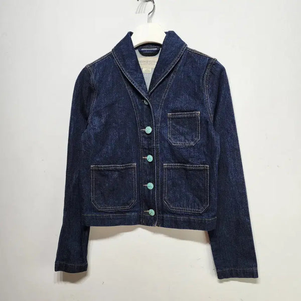 [BUNJANG] Ralph Lauren Denim & Supply Shawl Collar Denim Jacket (Size S) / 랄프로렌 데님앤서플라이 DENIM&SUPPLY숄카라데님자켓S