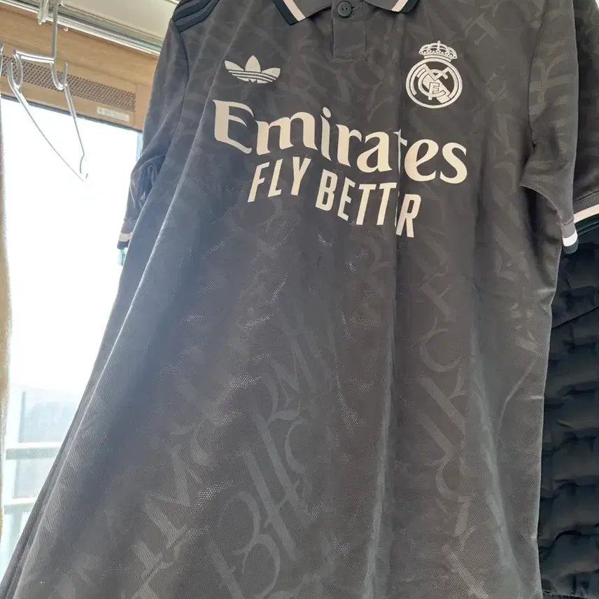 [BUNJANG] Adidas Real Madrid 2024/25 3rd Jersey Charcoal / 아디다스 레알 마드리드 2024/25 3rd 저지 차콜