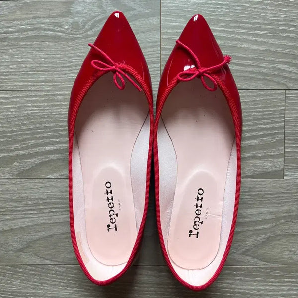 [BUNJANG] Repetto Brigitte Flat Shoes Red / 레페토 브리짓 플랫슈즈 레드