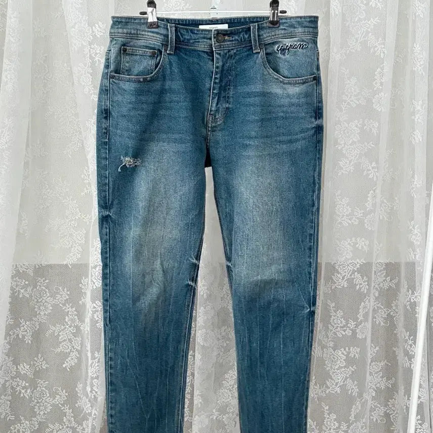 [BUNJANG] Epigram Vintage Washed Denim Jeans / 86-100) 코오롱 에피그램 빈티지 데님 청바지